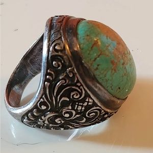 Turquoise and Silver ring